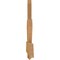 Ekena Millwork Kennewick Rough Sawn Timber Gable Bracket, Western Red Cedar, 84"W x 28"H x 2"D x 6"F, 8/12 Pitch GBW084X28X0206KEN00RWR - alternate 3